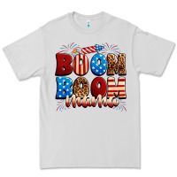 Dove Grey Boom boom mama Premium Tee - Neo Western