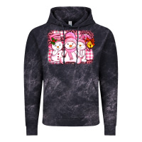 Cloud Black chillin pink   with my snowmies  ado Vintage Hoodie - AdoDesignShop