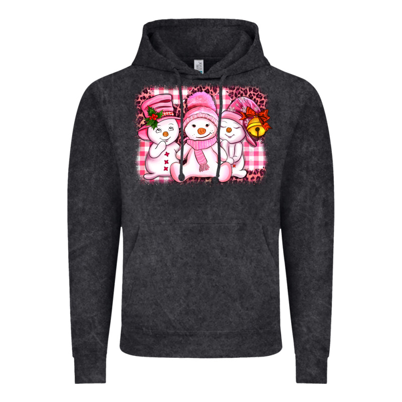Chillin Pink   With My Snowmies  Ado Vintage Hoodie by AdoDesignShop | Teevron