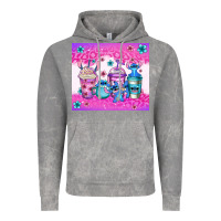 Cloud Rock stitch coffee cups Vintage Hoodie - Jasminsmagicworld