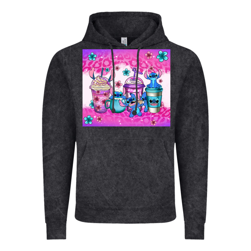 Stitch Coffee Cups Vintage Hoodie by Jasminsmagicworld | Teevron