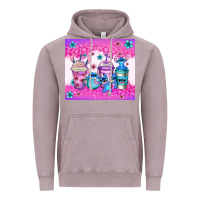 Vintage Zinc stitch coffee cups Vintage Hoodie - Jasminsmagicworld