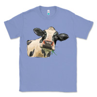Colony Blue holstein heifer face Classic Tee - LillyAllenDesigns