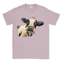 Lilac holstein heifer face Classic Tee - LillyAllenDesigns
