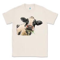 Natural holstein heifer face Classic Tee - LillyAllenDesigns