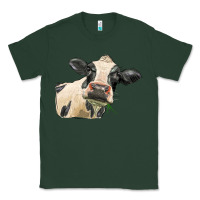 Sports Green holstein heifer face Classic Tee - LillyAllenDesigns