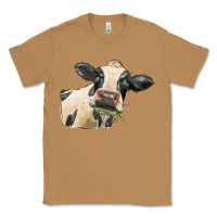 Toasted Coconut holstein heifer face Classic Tee - LillyAllenDesigns