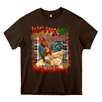 Merry Cluckin' Christmas Heavy Core Tee | Teevron