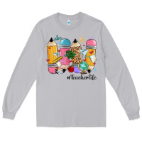 Moon Dust teacher life pencils Long Sleeve Tee - MaliasSmallBusiness