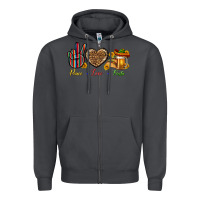 Smoke Peace Love Fiesta Zipper Hoodie - BundleAndBundleShop