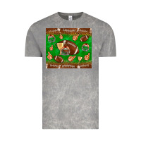 Cloud Rock football leopard Vintage Tee - NancyCooperArtShop