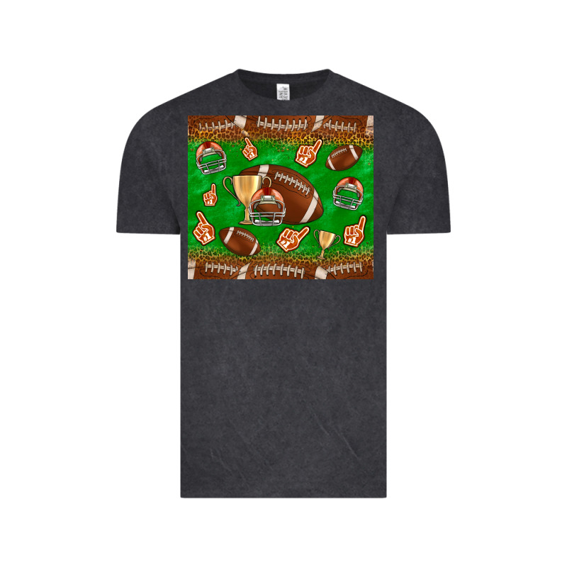 Football Leopard Vintage Tee by NancyCooperArtShop | Teevron