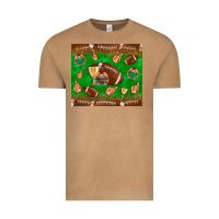 Vintage Camel football leopard Vintage Tee - NancyCooperArtShop