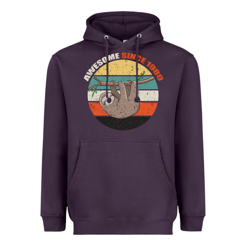 Born In 1980 Womens 1980 Heavyweight Hoodie by Bettercallsaul | Teevron