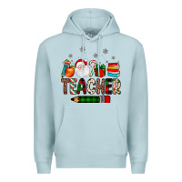 Blue Mist teacher Christmas Premium Hoodie - JahusDesignShop