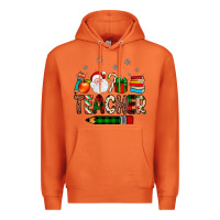 Carrot teacher Christmas Premium Hoodie - JahusDesignShop