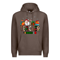 Coffee teacher Christmas Premium Hoodie - JahusDesignShop
