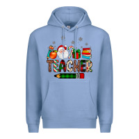 Colony Blue teacher Christmas Premium Hoodie - JahusDesignShop