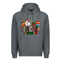 Rock teacher Christmas Premium Hoodie - JahusDesignShop