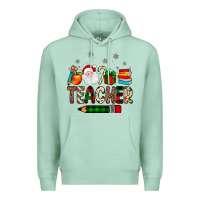 Seafoam teacher Christmas Premium Hoodie - JahusDesignShop