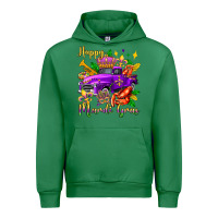 Emerald happy mardi gras truck olivia Urban Hoodie - OliviaCreatesArt
