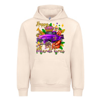 Sandshell happy mardi gras truck olivia Urban Hoodie - OliviaCreatesArt
