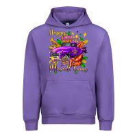 Tulip happy mardi gras truck olivia Urban Hoodie - OliviaCreatesArt