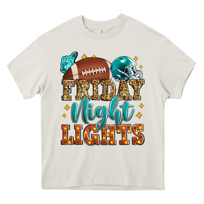 Friday Night Lights American Football Heavy Core Tee by Zillion Design Studio | Teevron