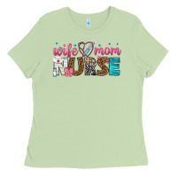 Matcha wife mom nurse Ladies Tee - texasbilliewilder