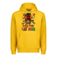 Lemon santas favorite cat mom Premium Hoodie - texasbilliewilder