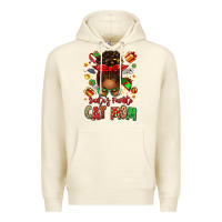 Sandshell santas favorite cat mom Premium Hoodie - texasbilliewilder