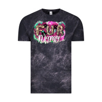 Cloud Black fur mama Vintage Tee - NancyCooperArtShop