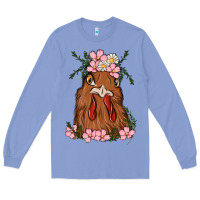 Colony Blue chicken Long Sleeve Tee - MaliasSmallBusiness