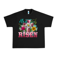 Black he is risen cross easter Urban Heavy Tee - BarkalooDesign