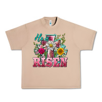 Burro he is risen cross easter Urban Heavy Tee - BarkalooDesign
