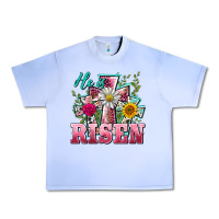 Grape Ice he is risen cross easter Urban Heavy Tee - BarkalooDesign
