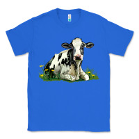 True Royal holstein cow sitting Classic Tee - LillyAllenDesigns