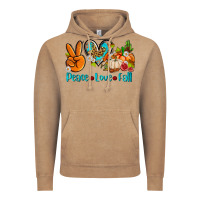 Vintage Coffee peace love fall ado Vintage Hoodie - AdoDesignShop
