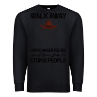 Black trusting people turned me into the heifer i am tod  black Premium Sweatshirt - Bettercallsaul