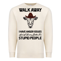Sandshell trusting people turned me into the heifer i am tod  black Premium Sweatshirt - Bettercallsaul
