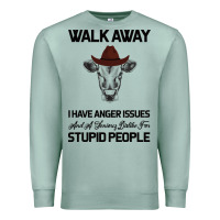 Seafoam trusting people turned me into the heifer i am tod  black Premium Sweatshirt - Bettercallsaul