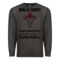 Smoke trusting people turned me into the heifer i am tod  black Premium Sweatshirt - Bettercallsaul