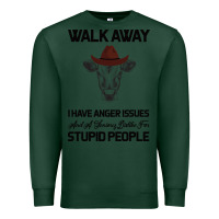 Sports Green trusting people turned me into the heifer i am tod  black Premium Sweatshirt - Bettercallsaul