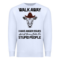White trusting people turned me into the heifer i am tod  black Premium Sweatshirt - Bettercallsaul