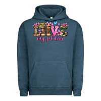 Pigment Midnight Navy love my soldier olivia Urban Hoodie - OliviaCreatesArt