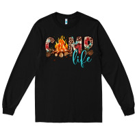 Black camp life Long Sleeve Tee - JahusDesignShop