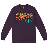 Plum camp life Long Sleeve Tee - JahusDesignShop