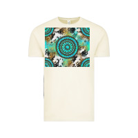 Vintage Arctic gemstone leopard cowhide Vintage Tee - NancyCooperArtShop