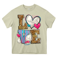 Mossy love volleyball Heavy Core Tee - Zillion Design Studio