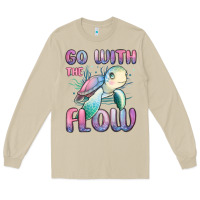 Go With Flow Turtle Long Sleeve Tee | Teevron